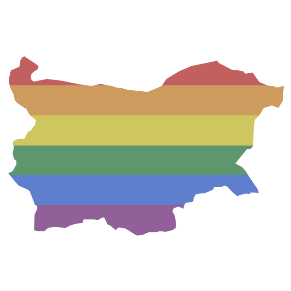 LGBT Bulgaria Flag